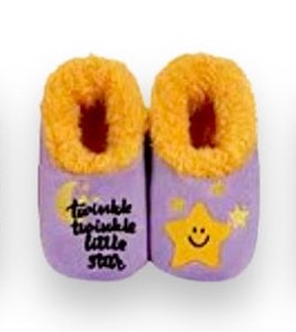 Slumbies® Cosy Toddler Slippers ~ Twinkle Star