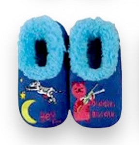 Slumbies® Cosy Toddler Slippers ~ Hey Diddle Diddle