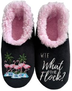 Slumbies® Cosy Women's Slippers ~ What the Flock?