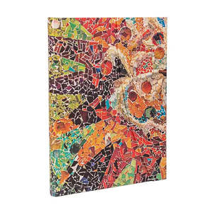 Paperblanks Journals Diaries: Hardcover Journal, Ultra ~ Gaudi's Sun