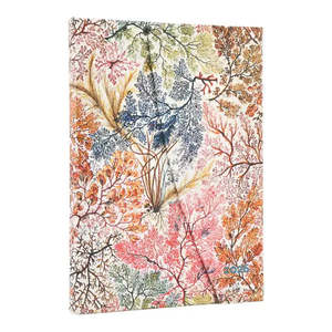 Paperblanks Journals Diaries: 2026 Week-at-a-Time Midi Diary/Planner ~ Anemone