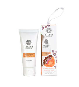 Tilleys Soaps: Hand & Nail Cream ~ Desert Flower & Kakadu Plum Decoration 60ml