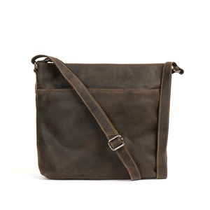 Leather Bags And Wallets: Greenwood Leather Ruby Shoulder Bag ~ Brown