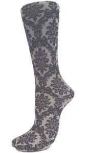 Celeste Stein ~ COMPRESSION Socks ~ Victorian Damask