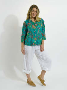 Italian Made Tops: Mozaic Capricorn Top ~ Greta ~ Sz S-XXL