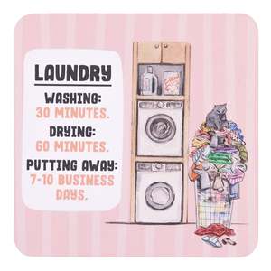 Olive & Co. Laundry Coaster