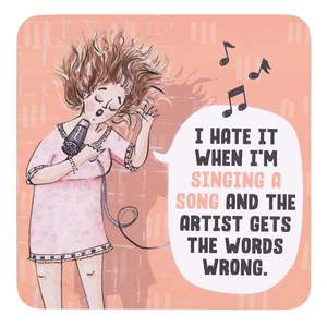 Olive & Co. Wrong Words Coaster