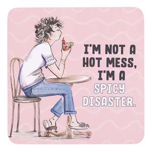 Splosh Mugs Plant Pots Soft Toys: Olive & Co. Spicy Disaster Coaster