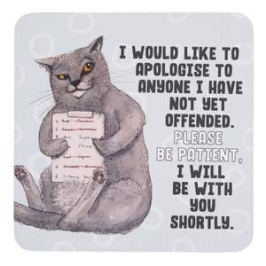 Splosh Mugs Plant Pots Soft Toys: Olive & Co. Offended Coaster