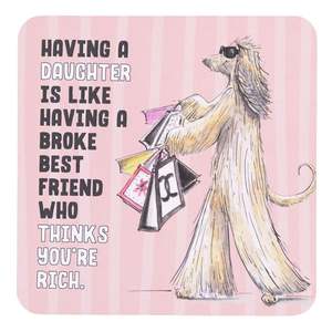 Splosh Mugs Plant Pots Soft Toys: Olive & Co. Daughter Coaster