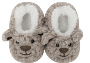 Slumbies® Cosy Baby Slippers ~ Bear