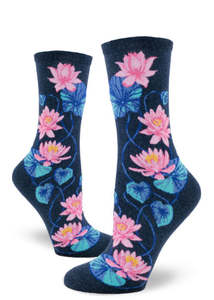 Lotus - Ladies Crew by Modsocks