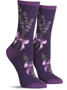Lavender Harvest - Ladies Crew by Modsocks