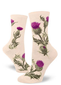 Thistle - Ladies Crew by Modsocks