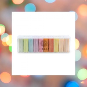 Tilleys Soaps: Tilley ~ Marble Rainbow Soap Gift Pack 10x50g