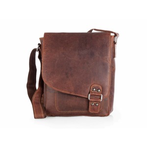 Leather Bags And Wallets: Greenwood Leather Hobart Shoulder Bag ~ Sandal