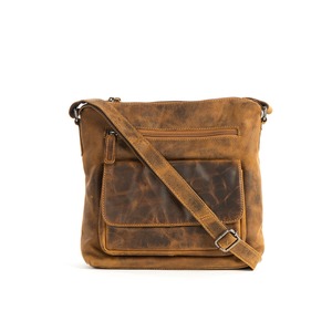 Greenwood Leather Lidia Crossbody ~ Camel