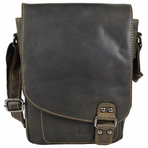 Greenwood Leather Hobart Shoulder Bag ~ Chocolate