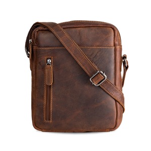 Leather Bags And Wallets: Greenwood Leather Dallas Crossbody Bag ~ Sandal