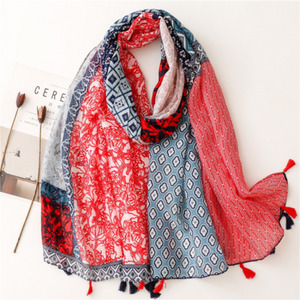 Vera May Cotton Scarf ~ VMCS045