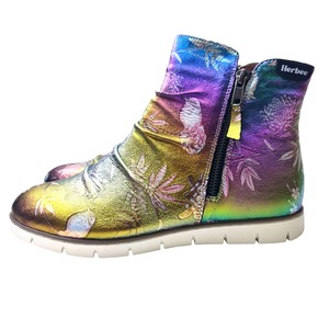 Herbee Potter ~ Blue Shimmer Orient ~ Leather Boots by Helga May