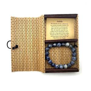 Crystal Bracelet 10mm ~ Sodalite