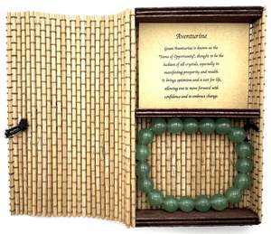 Jewellery By Via Smith: Crystal Bracelet 10mm ~ Aventurine