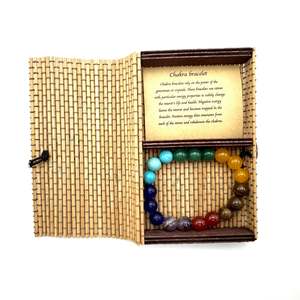 Jewellery By Via Smith: Crystal Bracelet 10mm ~ Chakra Stones