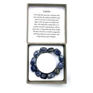 Crystal Bracelet ~ Sodalite