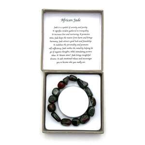 Crystal Bracelet ~ African Jade