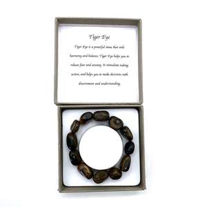 Jewellery By Via Smith: Crystal Bracelet ~ Tiger's Eye