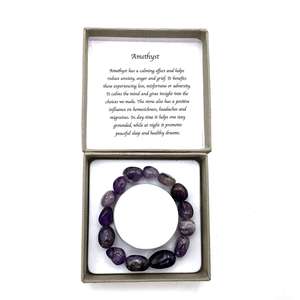 Jewellery By Via Smith: Crystal Bracelet ~ Amethyst
