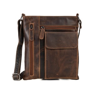 Greenwood Leather Lucy Ladies Cross Body Bag Lucy ~ Mid Brown