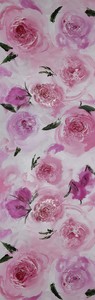 Pink Blooms Cotton/Modal Designer Scarf