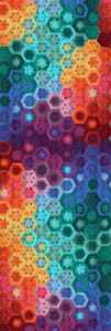 Gorgeous Scarves: Rainbow Geometric Cotton/Modal Designer Scarf