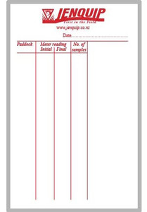 All Weather Notebook Jenquip