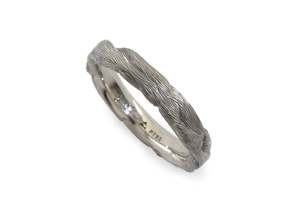 Custom Designs Bridal: Woodland Branch Ring, Platinum
