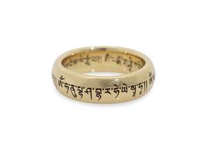 Custom Classic Designs: Custom Engraved Original Replica Ring, Yellow Gold