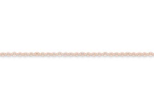Fine Cable Chain, Red Gold