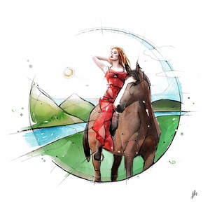 Roaming Free Canvas Print