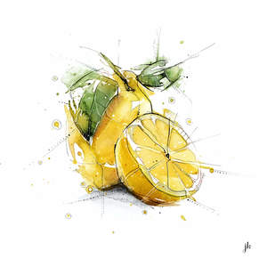 Lemon Canvas Print