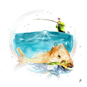 Snapper Canvas Print