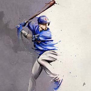 Sports Art Nz: Focus Canvas Print