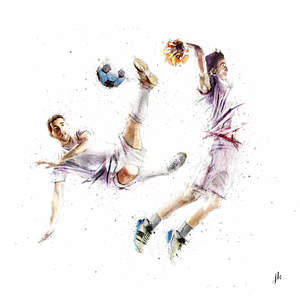 Sports Art Nz: Leap Of Faith Canvas Print