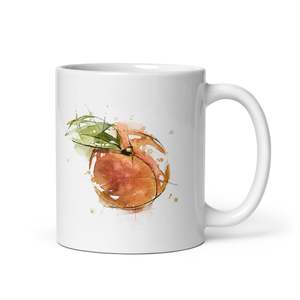 Peach Glossy Mug