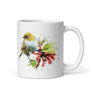 Silvereye Glossy Mug