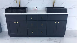 Products: Freestanding Vanity 1800mm - Solid Wood - Jerry Kitchen & Bath