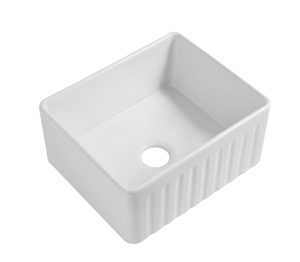 Luxury Kitchen Butler Sink 610x459mm - Ceramic White Glazed - KB6459 - Jerry Kit&hellip;