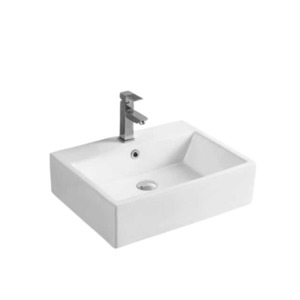 Matt White Square Countertop Art Basin JB2177 MW - Jerry Kitchen & Bath