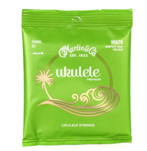 Products: Martin Premium Polygut Ukulele Strings Tenor-Gauge Graphite Gray Ukulele Strings